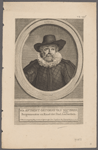 Mr. Anthony Oetgens Van Waveren, Burgemeester en Raad der Stad Amsterdam. H. Pothoroen del. naar't origineele schildery, berustende in't Kabinet van Zyne Doorl, Hoogheid den Heere Prinsse Erf Stadhouder &c, &c, &c.