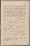 Facsimile of letter sent by General Wayne to General George Washington.