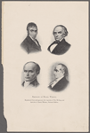 Portraits of Daniel Webster. Reproduced from photogravure title vignettes of The writings and speeches of Daniel Webster, national edition.