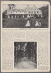 Daniel Webster's home in Marshfield... The long avenue that led to the house from the highway.