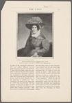 Grace Fletcher (Daniel Webster's first wife). From the painting by C. Harding in the collection of Mrs. Abbott Lawrence.