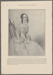 Caroline Leroy Webster in 1845. Age 48. Drawn by S.E. Dubourgal.