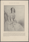 Caroline Leroy Webster in 1845. Age 48. Drawn by S.E. Dubourgal.