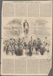 Hon. Daniel Webster's reception on Boston Common.