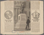 The statue of Daniel Webster at Concord, New Hampshire. Photographed by W.G.C. Kimball, Concord, New Hampshire. Born at Salisbury New Hampshire Jan. 18th 1782. Died at Marshfield Massachusetts Oct. 24th 1852.