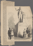 Statue of Daniel Webster, on exhibition at the Crystal Palace, New York.