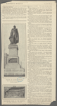 Statue of Daniel Webster, Scott Circle, Washington, D.C. Unveiled January 18. Bass-relief panel in the pedestal of the Webster statue.