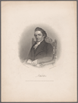 N. Webster [signature]. Engraved for the quarto edition of Webster's English Dictionary.
