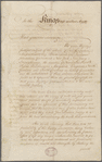 Petition to George III, King of Great Britain, 1775