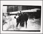 Children playing in the snow