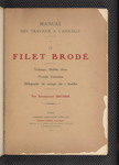 Le filet brodé