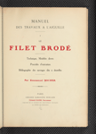 Le filet brodé