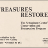 Treasures Restored