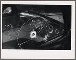 Rolls Royce dashboard and steering wheel, London