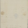 Letter from John Cox