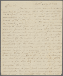 Letter from James Sulley