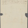 Letter from James Sulley