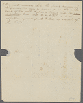 Letter from James Sulley