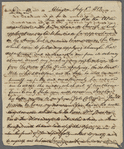 Letter from Francis Preston