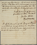 Letter from Francis Preston