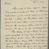 Letter from Richard Forrest