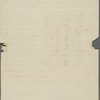Letter to Henry Foxall