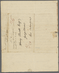 Letter to Henry Foxall