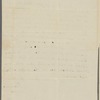 Letter to Henry Foxall