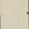 Letter to Henry Foxall