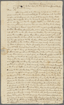 Letter from William Wingate
