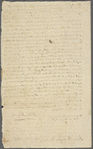 Letter from William Wingate