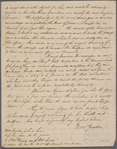 Letter from Francis Preston