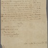 Letter from Anthony Morris