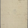 Letter from Robert Lewis Madison