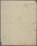 Letter from Robert Lewis Madison