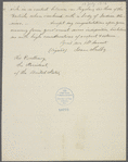 Letter from Isaac Shelby