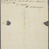 Letter from Robert Lewis Madison
