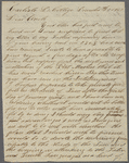 Letter from Robert Lewis Madison