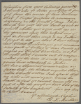 Letter from Robert Lewis Madison