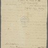Letter from Isaac Shelby