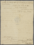 Letter from Isaac Shelby