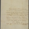 Letter regarding John Henry