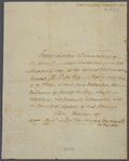 Letter regarding John Henry