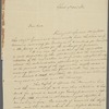 Letter from John Payne Todd