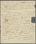 Letter from John Payne Todd