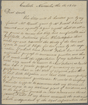 Letter from Robert Lewis Madison