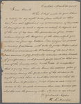 Letter from Robert Lewis Madison