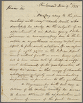 Letter from H. Holmes