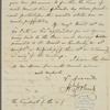 Letter from H. Holmes