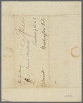 Letter from H. Holmes